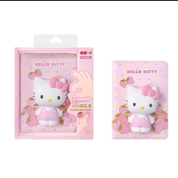 Kawaii Sanrio Hello Kitty 3D Stress Relief Notebook - Picture 1 of 4